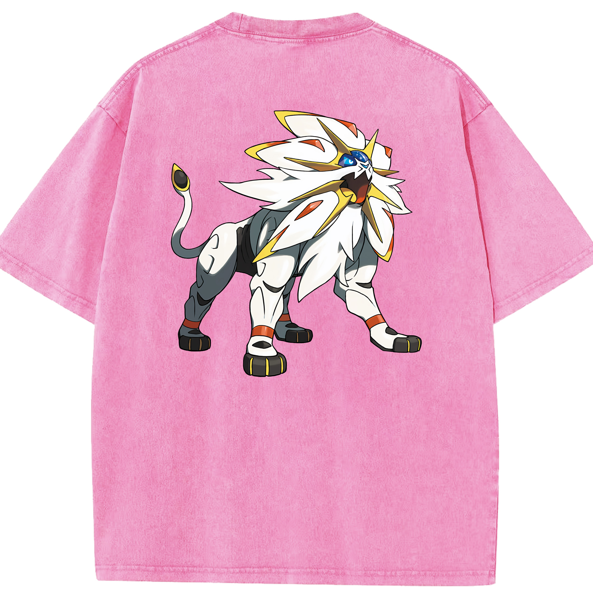 （画像用） ポケットモンスター Pokémon 綿100% ヴィンテージ風 半袖Tシャツ（背面プリント）